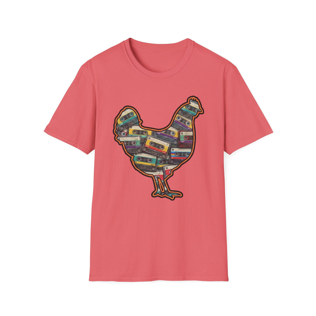 Hen Silhouette Cassettes T-Shirt