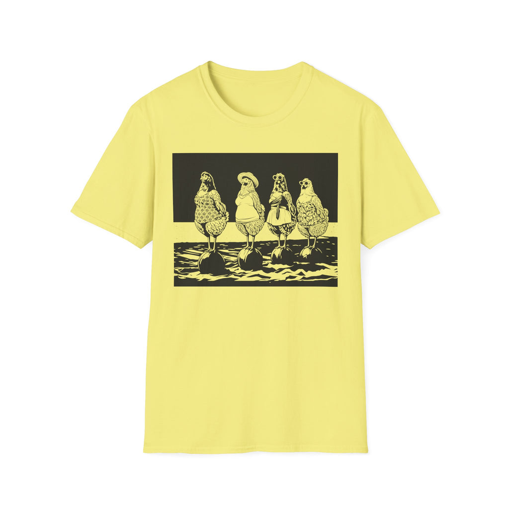 Beach Ball Hens Dark T-Shirt
