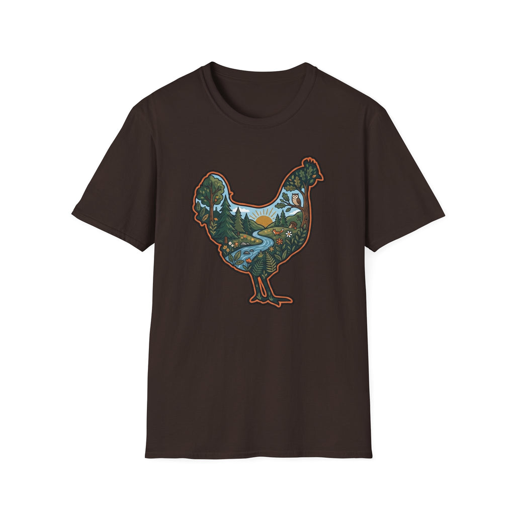 Hen Silhouette Nature V T-Shirt