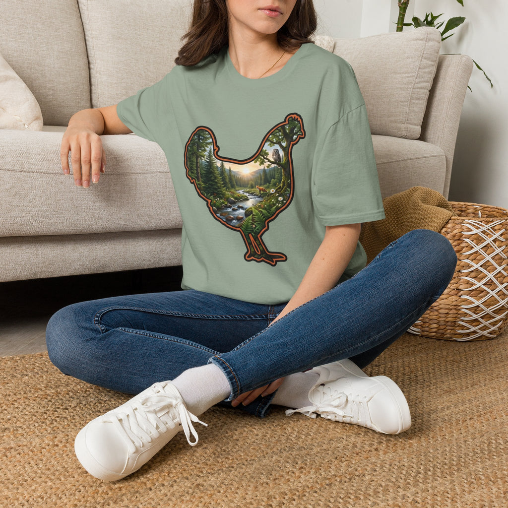 Hen Silhouette Nature T-Shirt