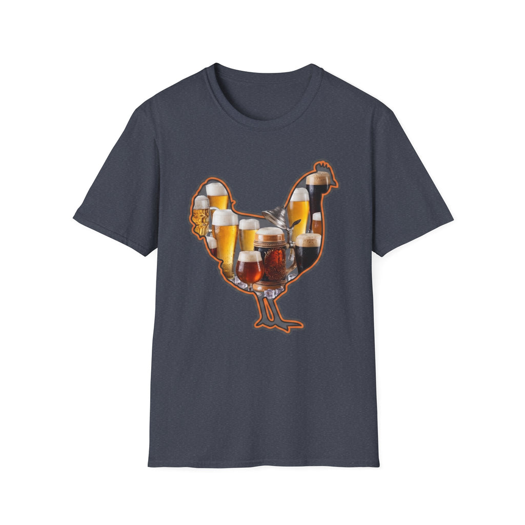 Hen Silhouette Beer T-Shirt
