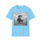 Day at the Beach B&W T-Shirt