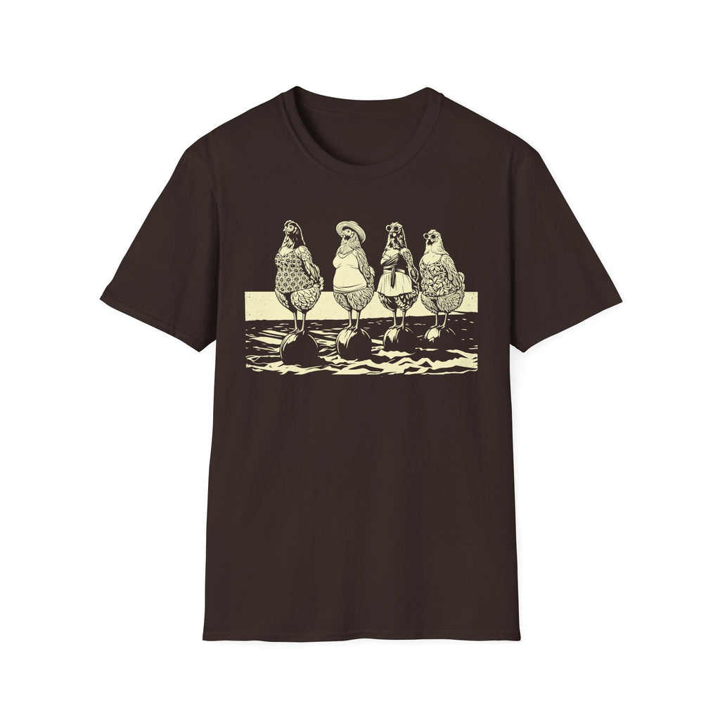 Beach Ball Hens Light T-Shirt