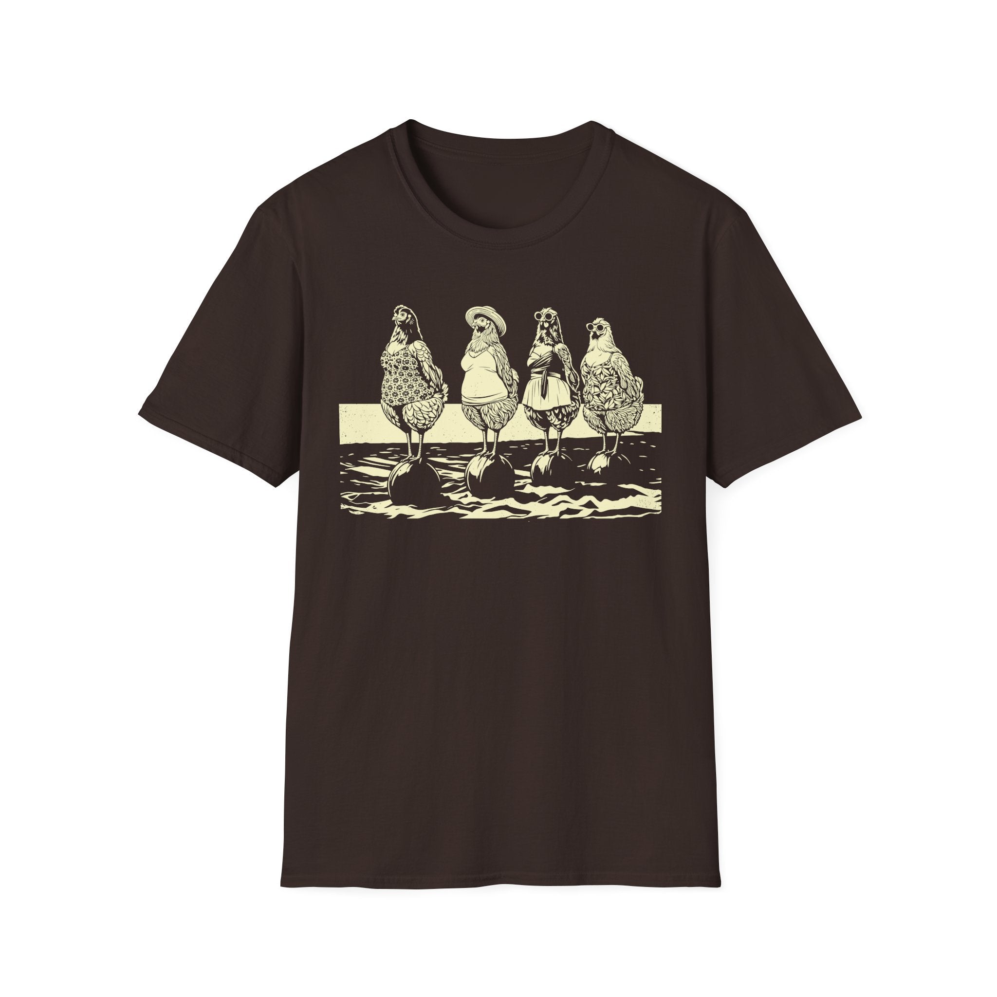 Beach Ball Hens Light T-Shirt