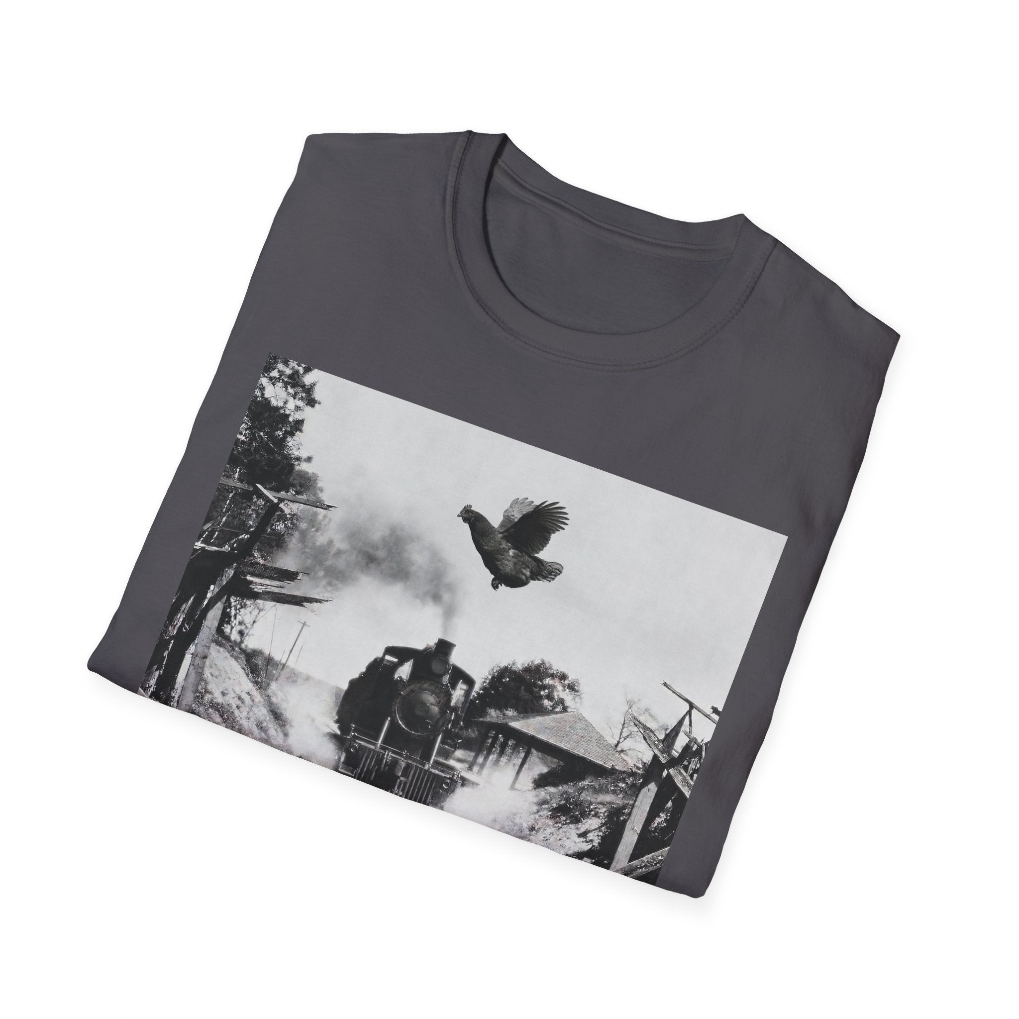 Hen Train Jump T-Shirt