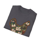 Hen Silhouette Books T-Shirt