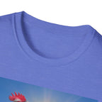3 Rooster Sun T-Shirt