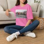 Beach Hens Sitting Color T-Shirt