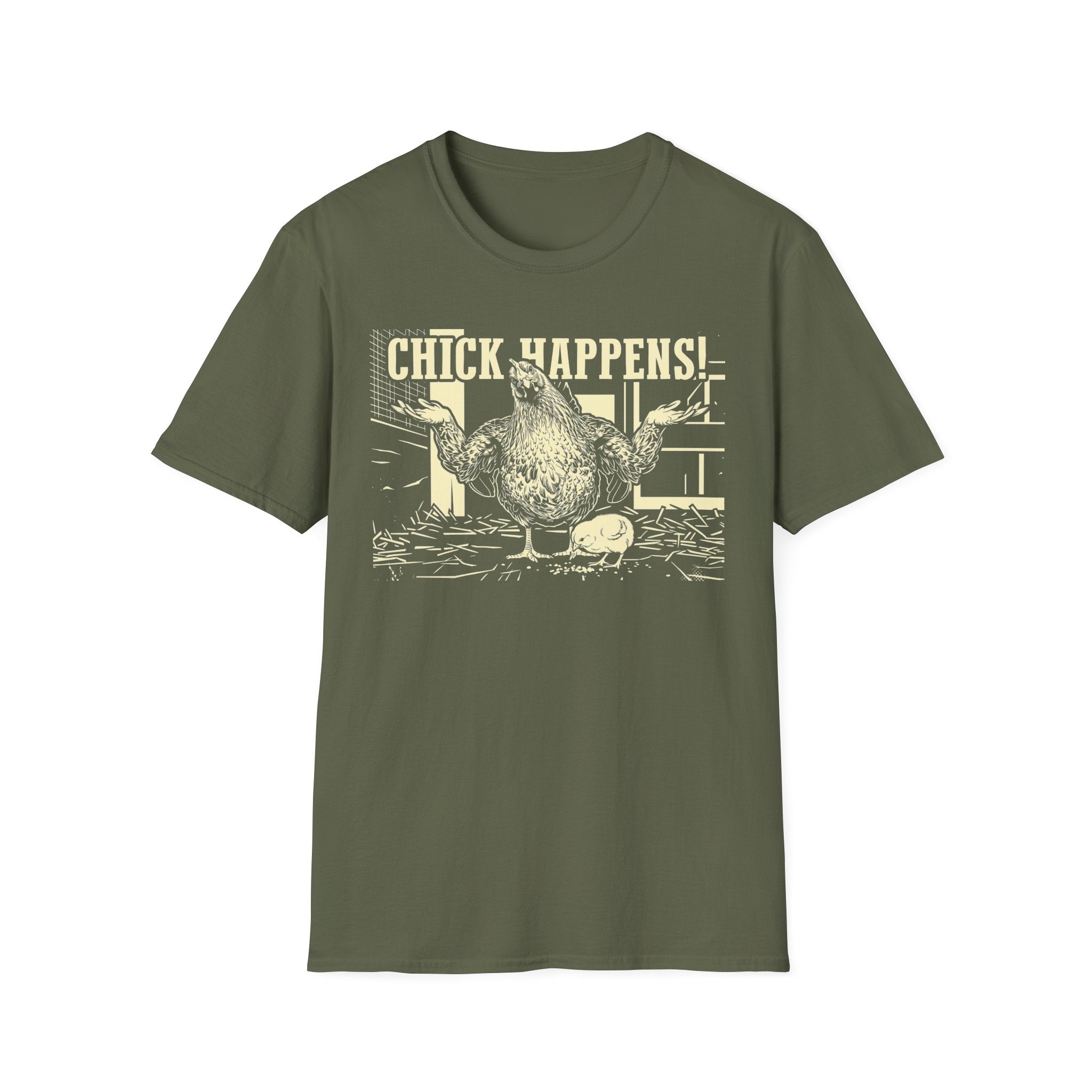 Chick Happens Light T-Shirt