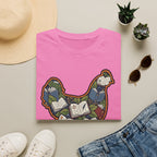 Hen Silhouette Books V T-Shirt