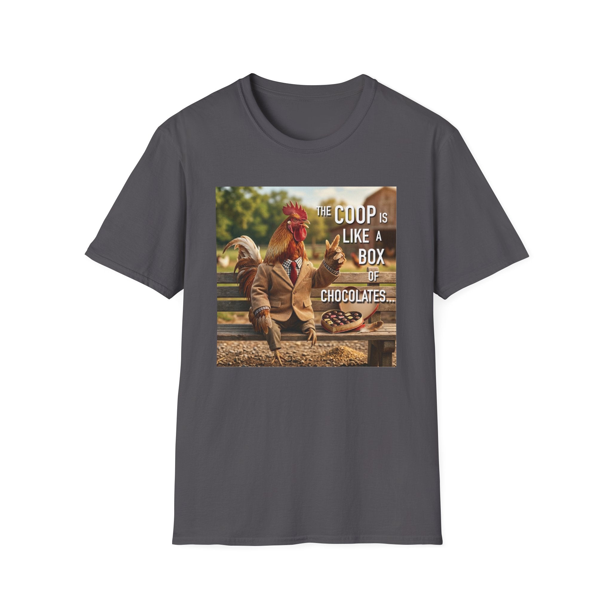 The Coop Chocolates Text T-Shirt