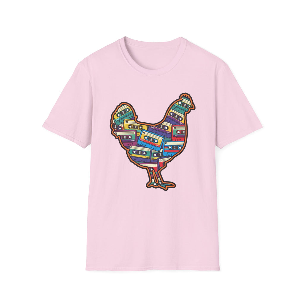 Hen Silhouette Cassettes V T-Shirt