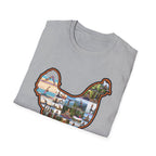 Hen Silhouette Yoga V T-Shirt