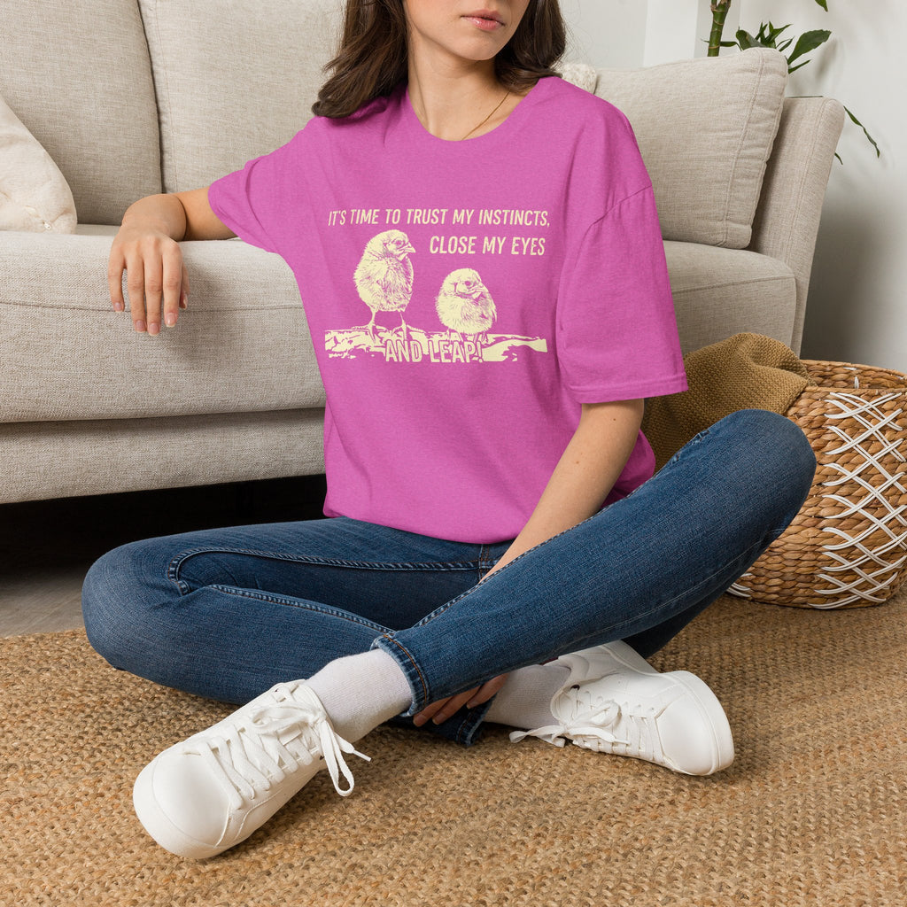 Baby Chicks Leap Mono T-Shirt