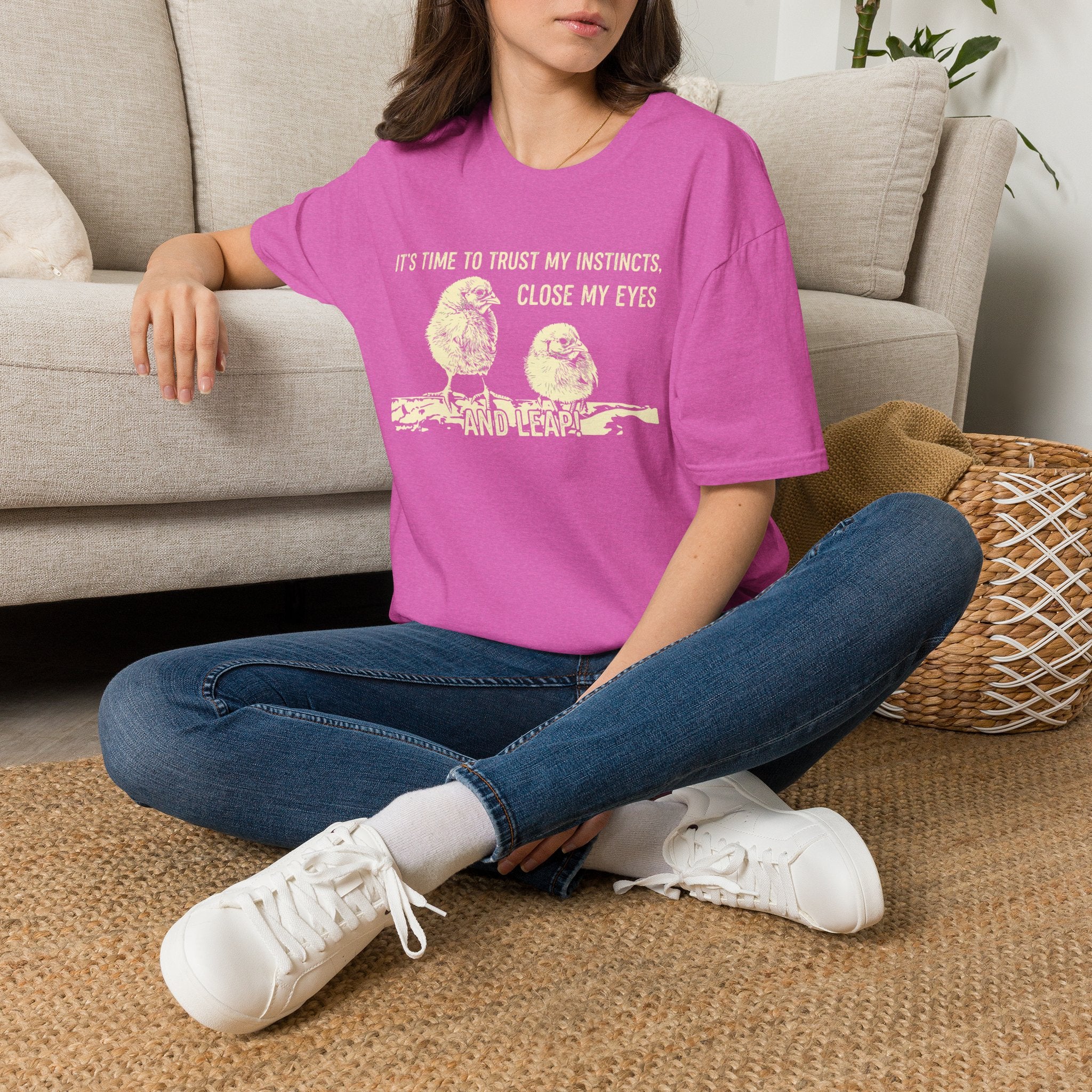 Baby Chicks Leap Mono T-Shirt