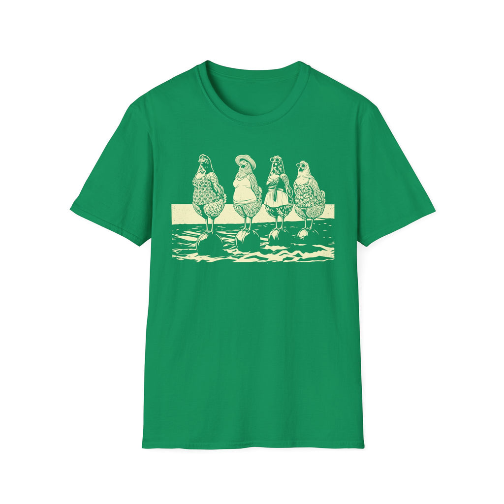 Beach Ball Hens Light T-Shirt