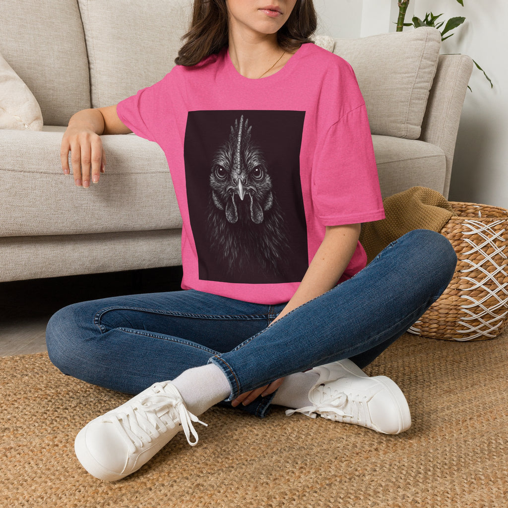 Chicken Face Straight T-Shirt