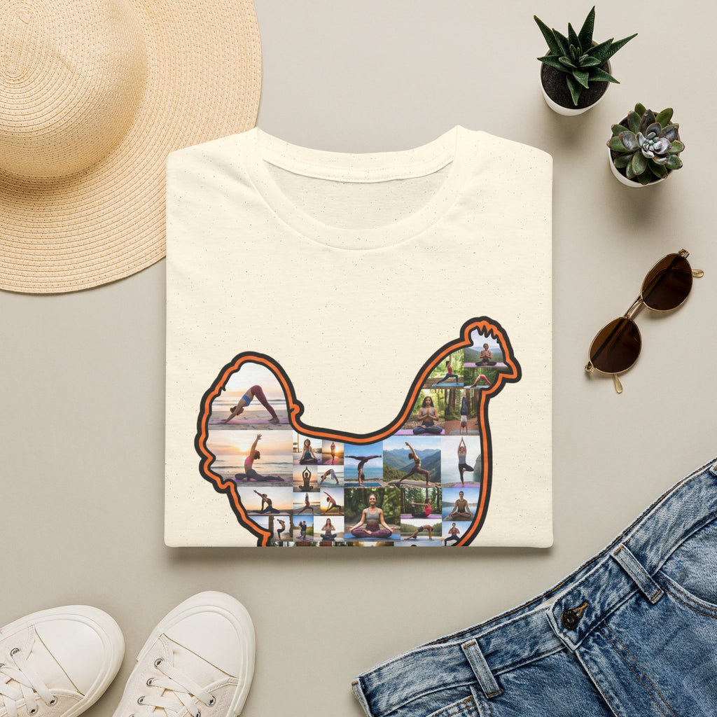 Hen Silhouette Yoga T-Shirt