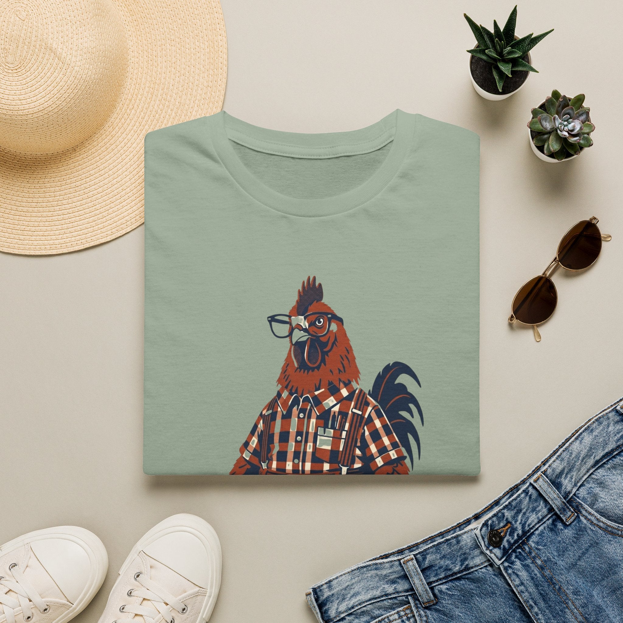 Cluckin Genius V T-Shirt