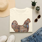 Hen Silhouette Needlepoint T-Shirt