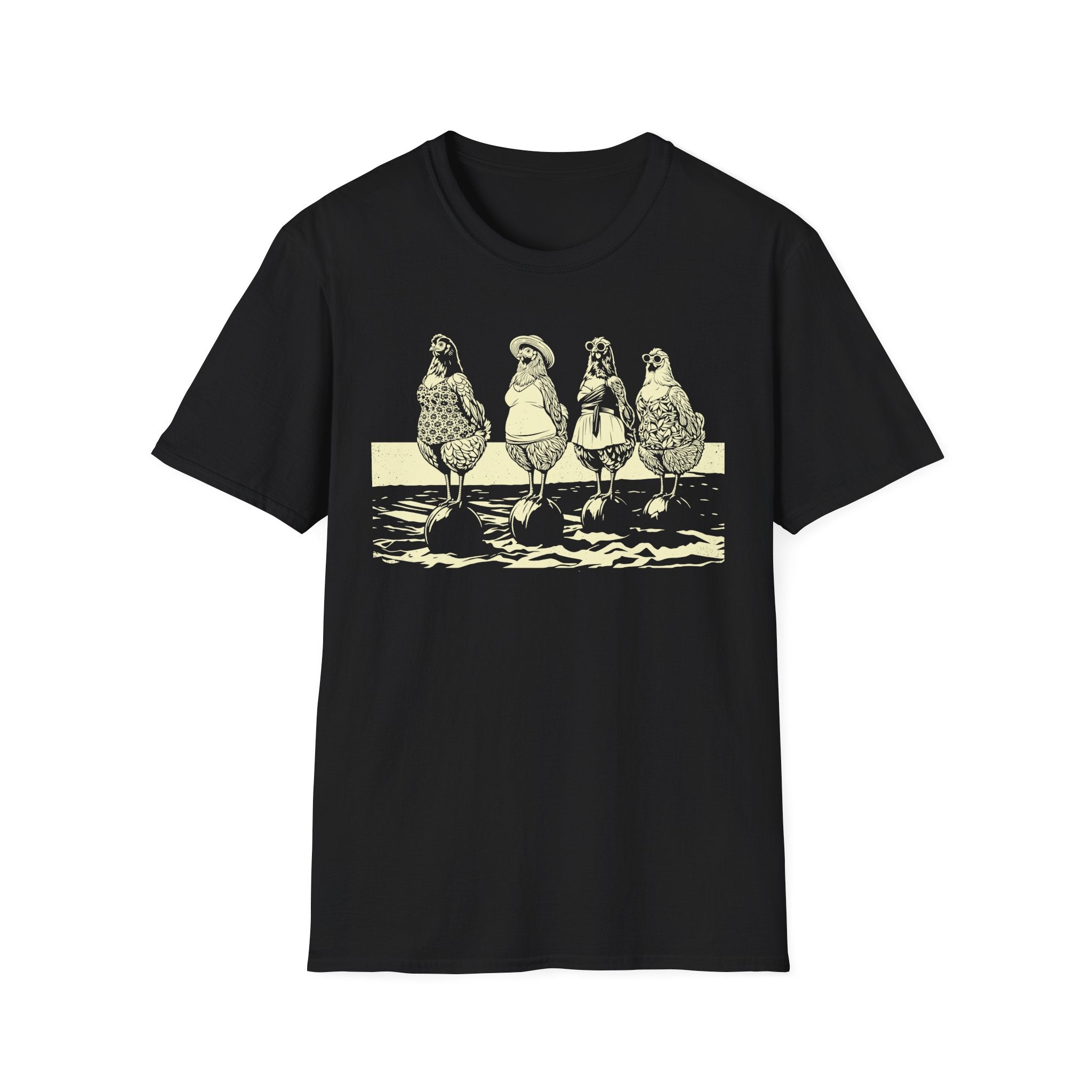 Beach Ball Hens Light T-Shirt