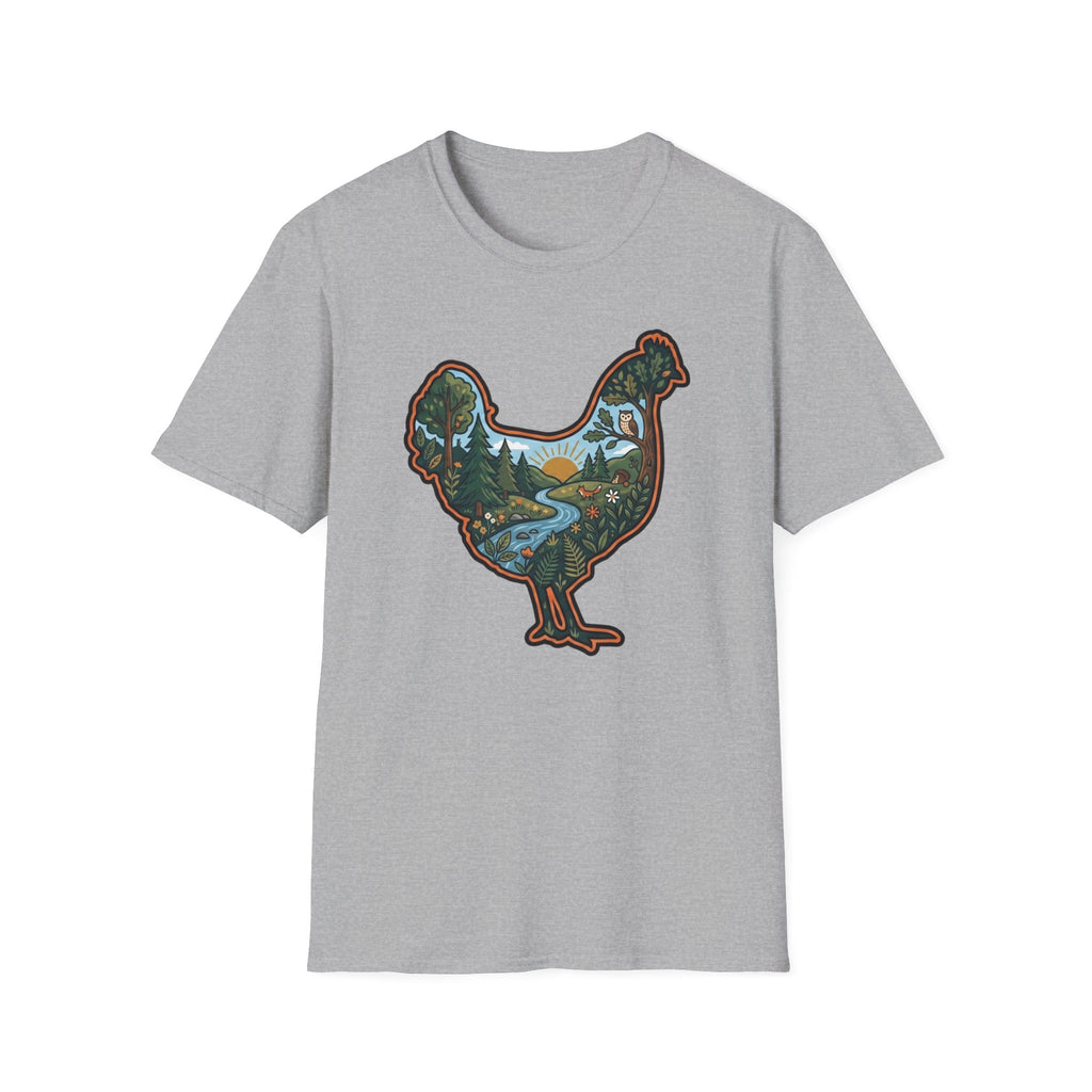 Hen Silhouette Nature V T-Shirt