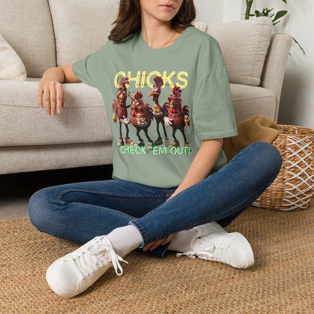 Chicks Check Em Out NB T-Shirt