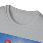 3 Rooster Sun T-Shirt