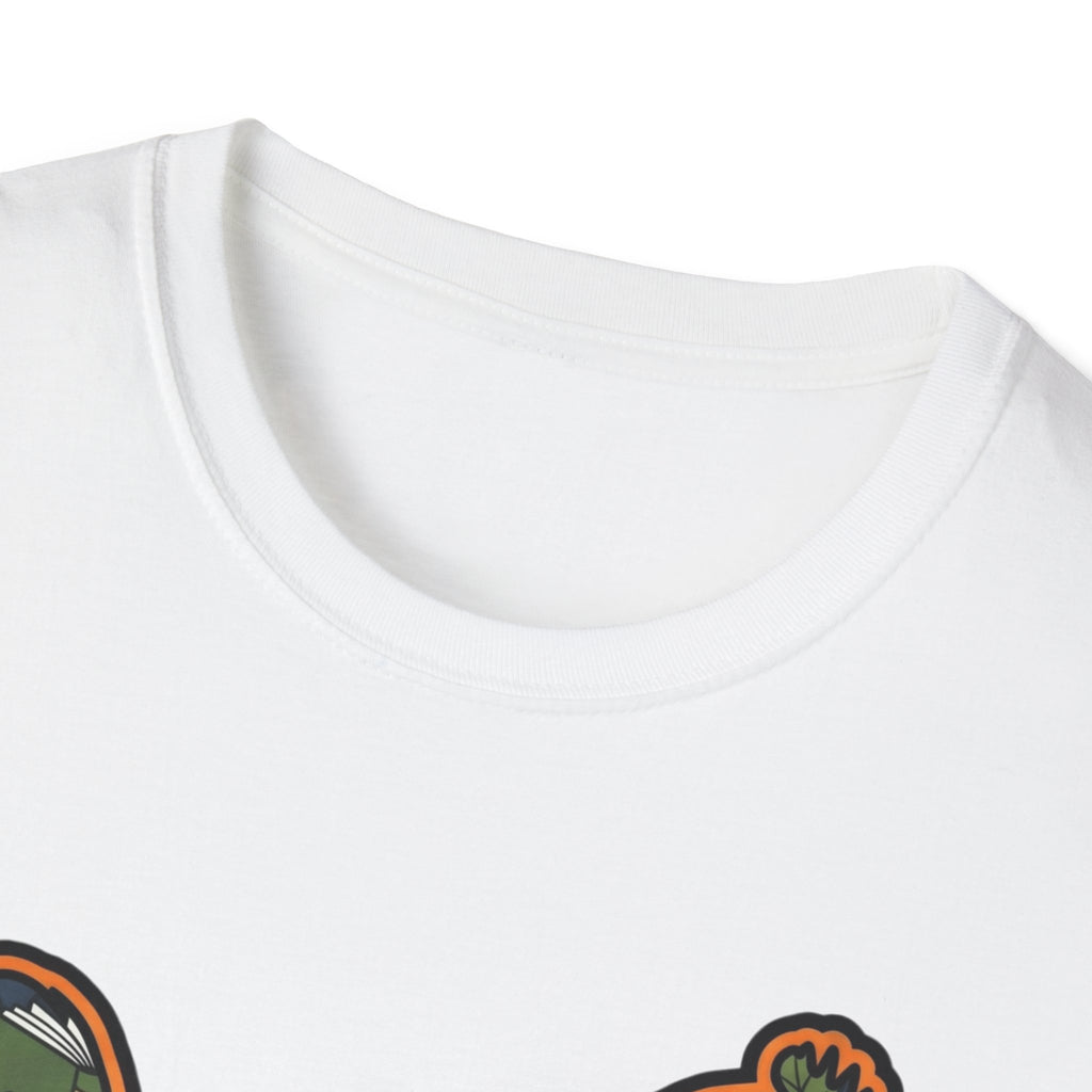 Hen Silhouette Books V T-Shirt