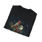 3 Rooster Moon T-Shirt