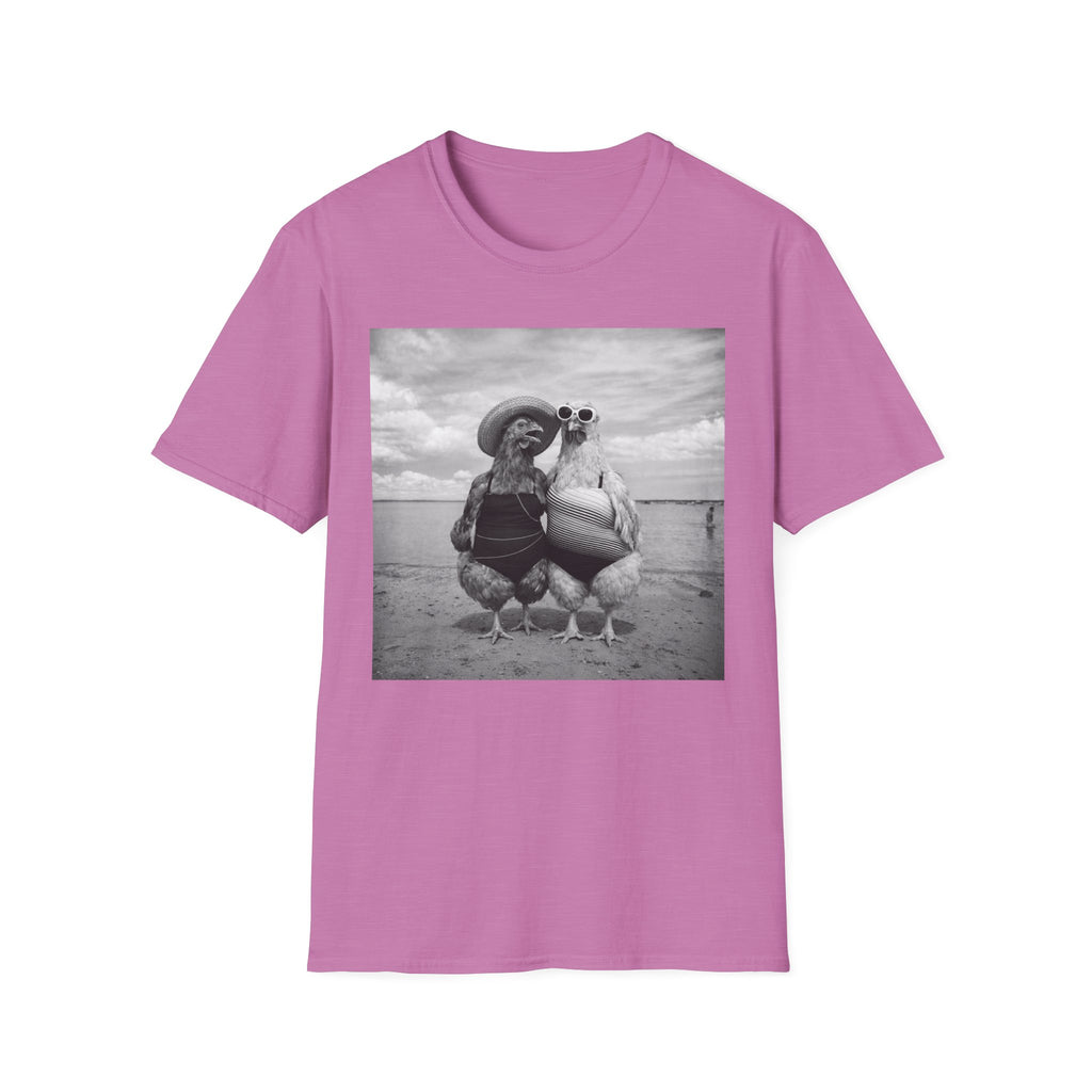 Day at the Beach B&W T-Shirt