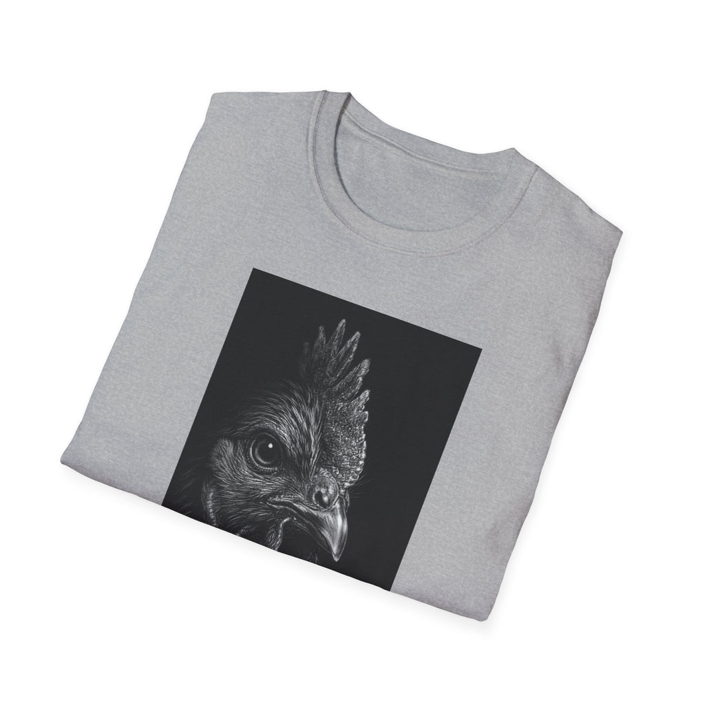 Chicken Face Side T-Shirt
