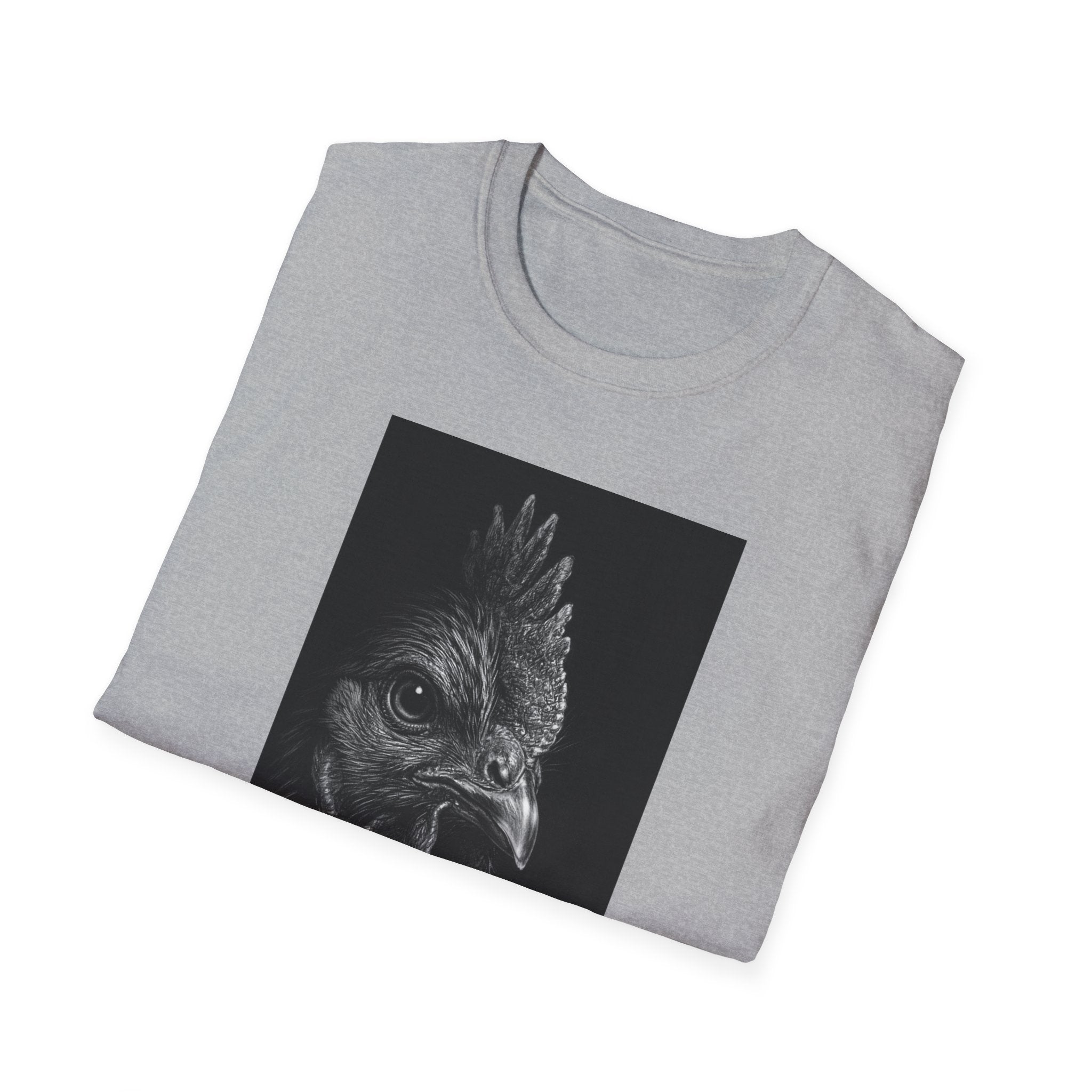 Chicken Face Side T-Shirt