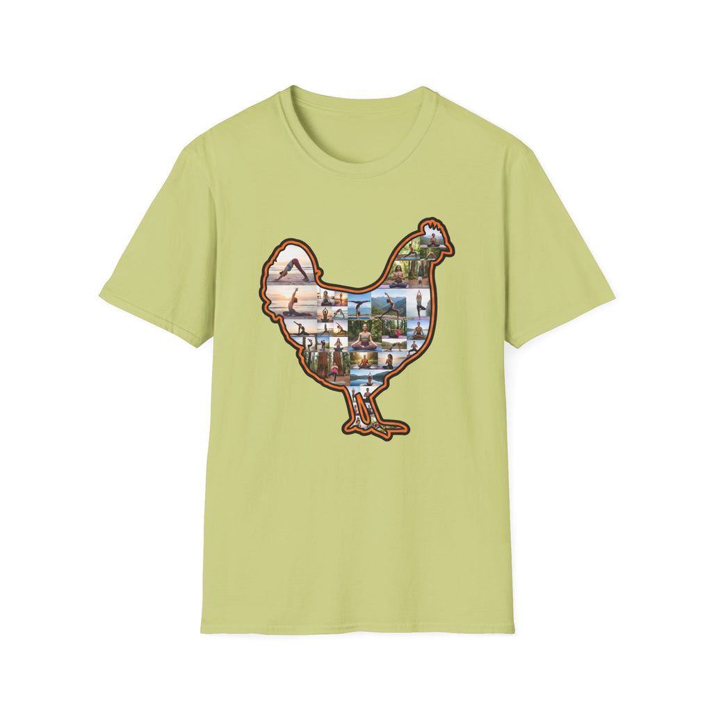 Hen Silhouette Yoga T-Shirt