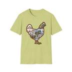 Hen Silhouette Yoga T-Shirt