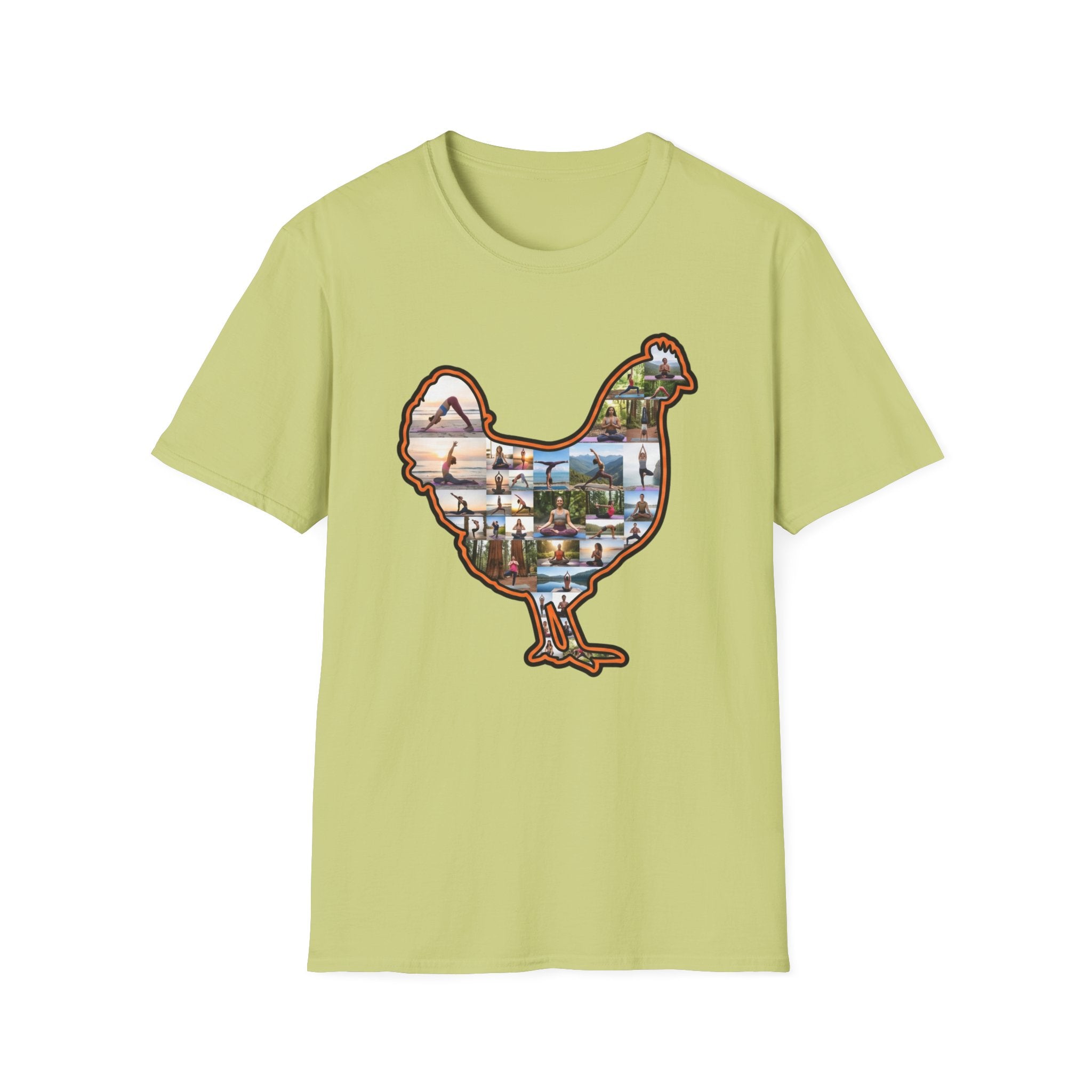 Hen Silhouette Yoga T-Shirt