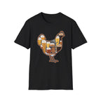 Hen Silhouette Beer V T-Shirt