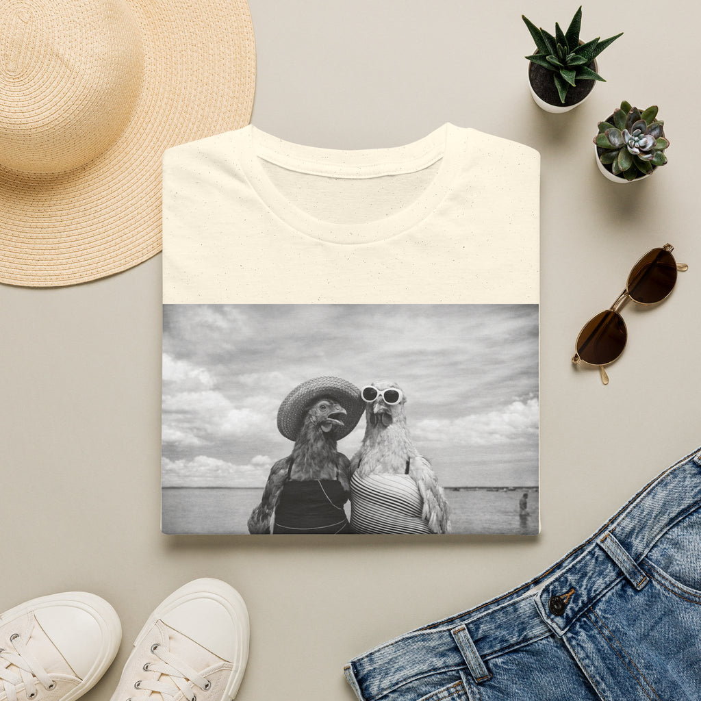 Day at the Beach B&W T-Shirt