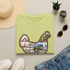 Hen Silhouette Yoga T-Shirt