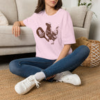 Henny Coopla Pickleball Brown T-Shirt