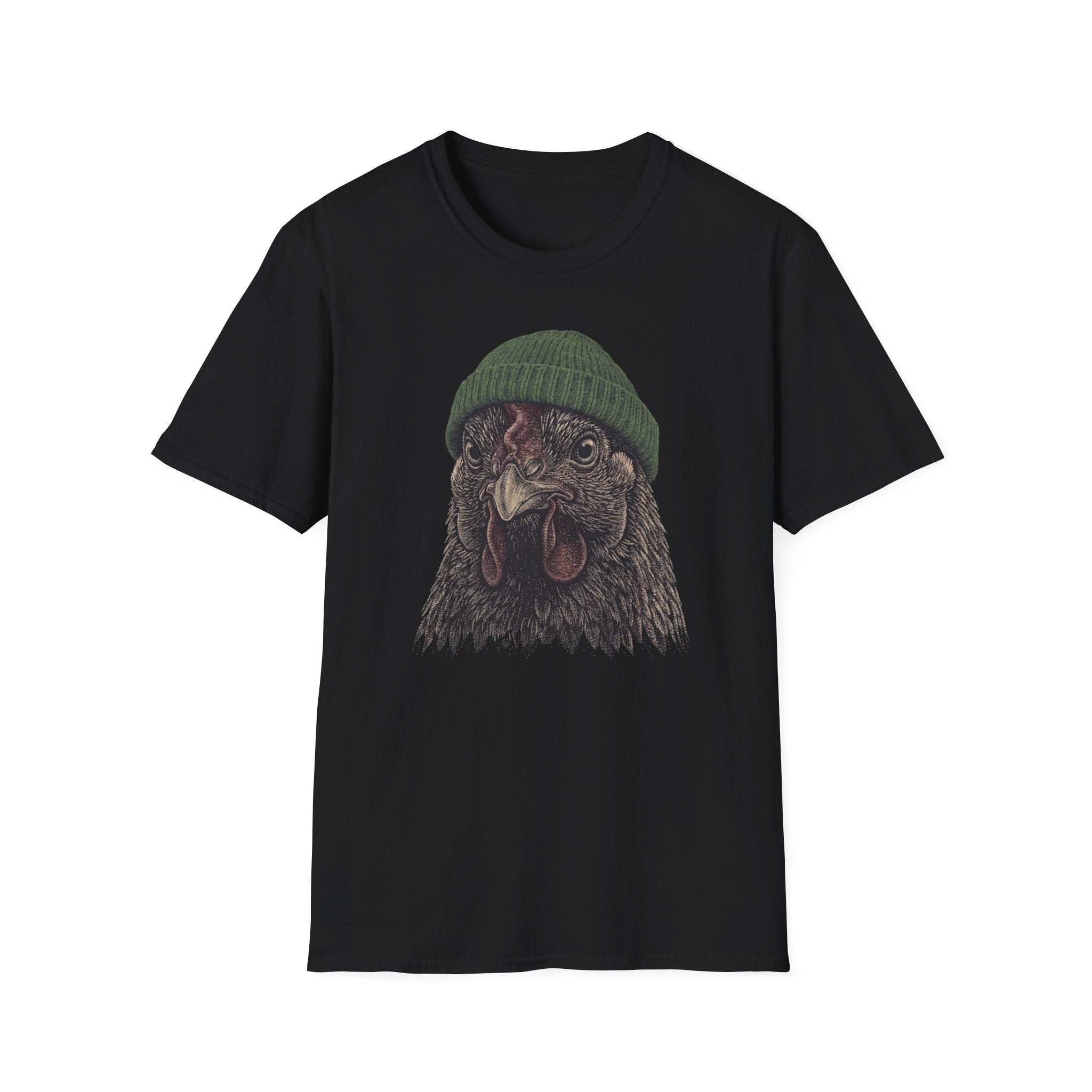 Hen Beanie T-Shirt