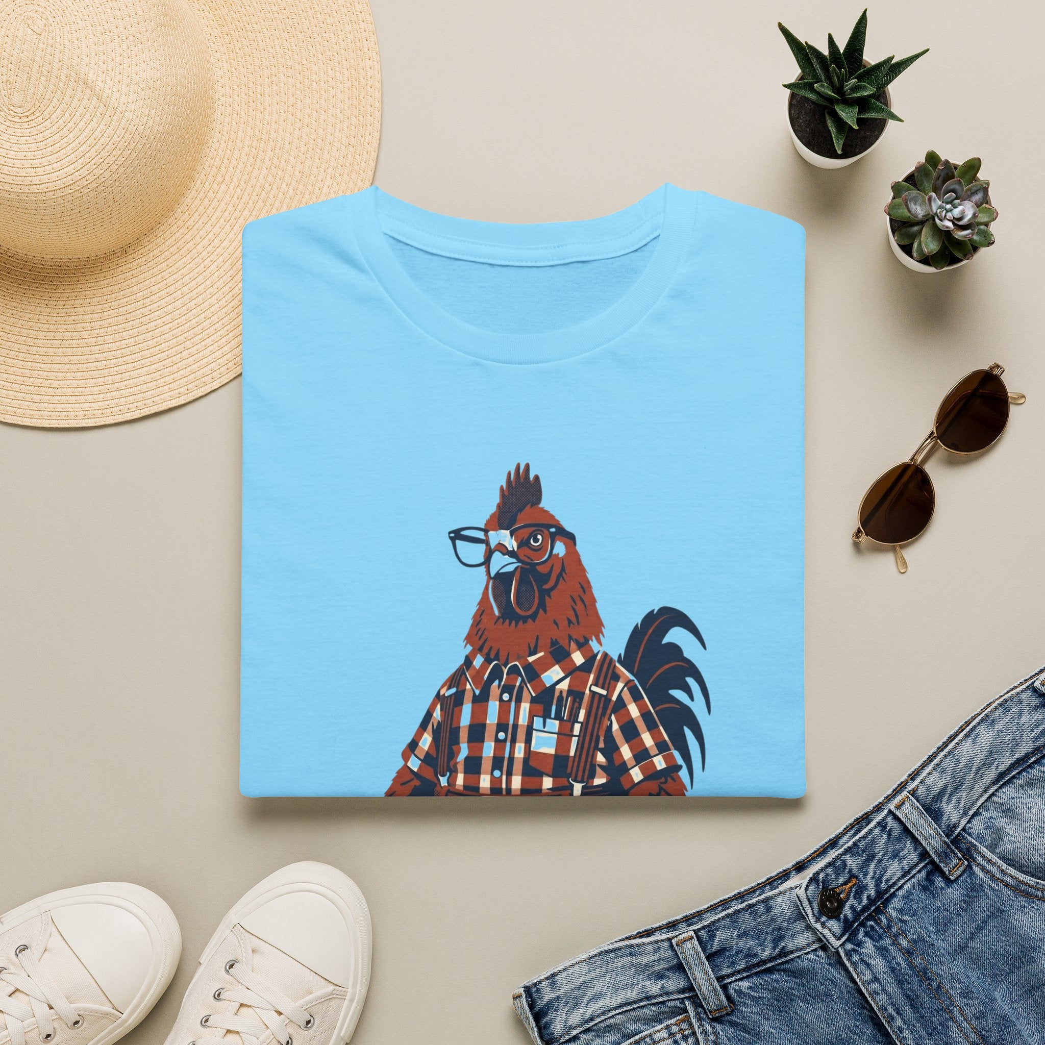 Cluckin Genius V T-Shirt