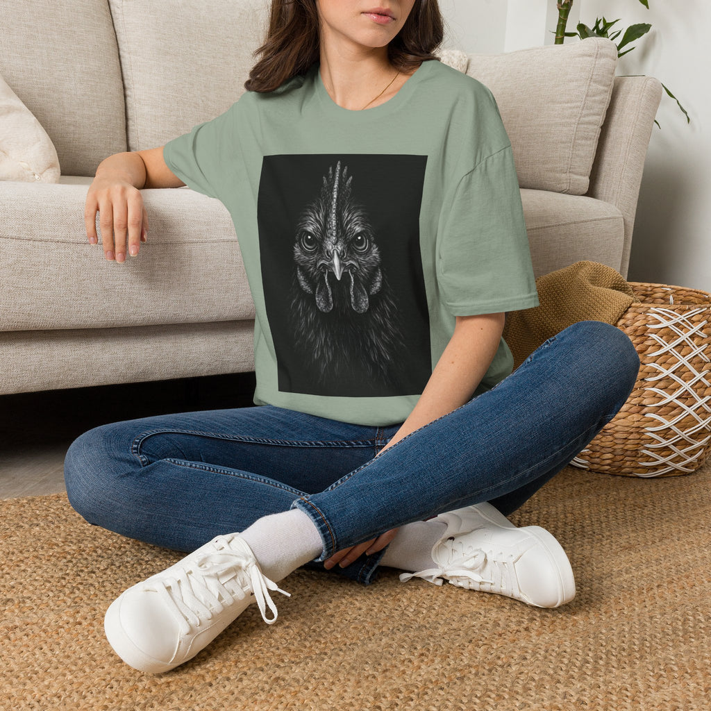 Chicken Face Straight T-Shirt