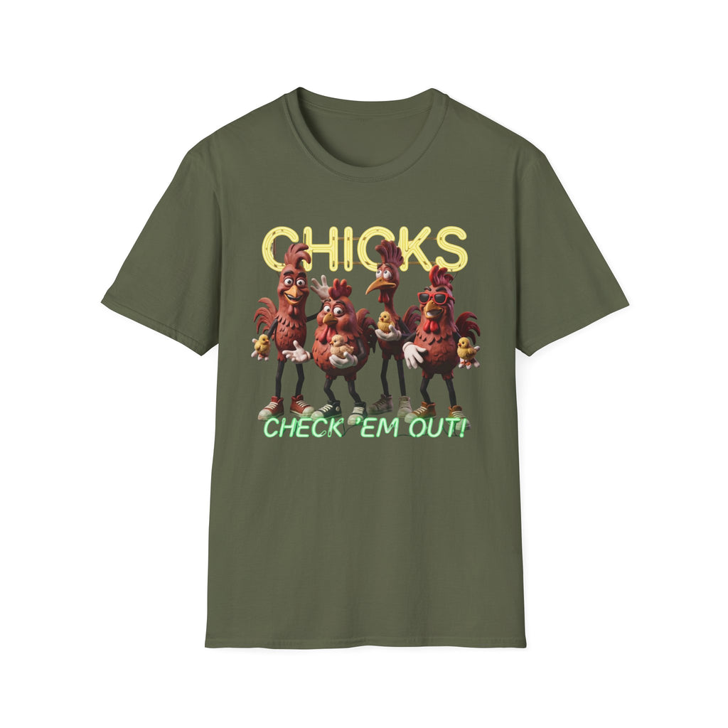 Chicks Check Em Out NB T-Shirt