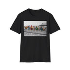 Beach Hens Sitting Color T-Shirt
