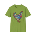 Hen Silhouette Cassettes V T-Shirt