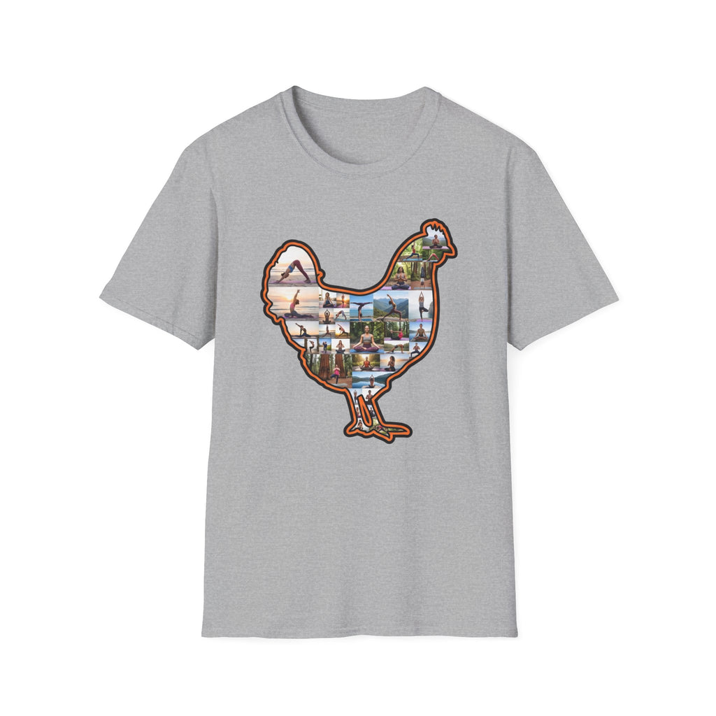 Hen Silhouette Yoga T-Shirt