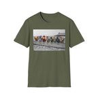 Beach Hens Sitting Color T-Shirt