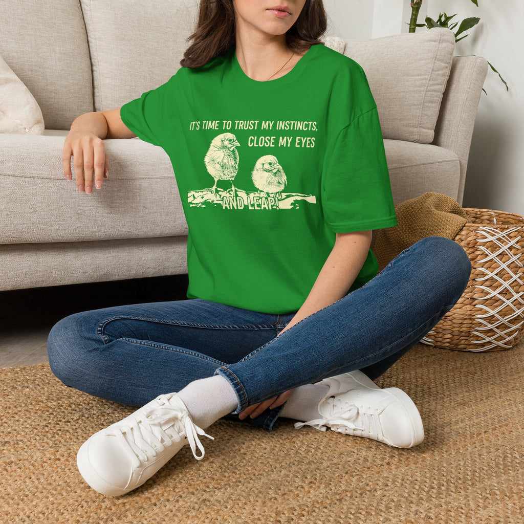 Baby Chicks Leap Mono T-Shirt