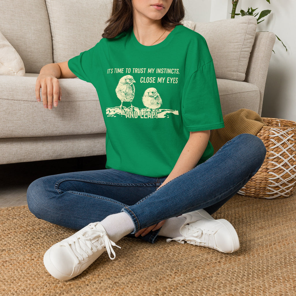 Baby Chicks Leap Mono T-Shirt